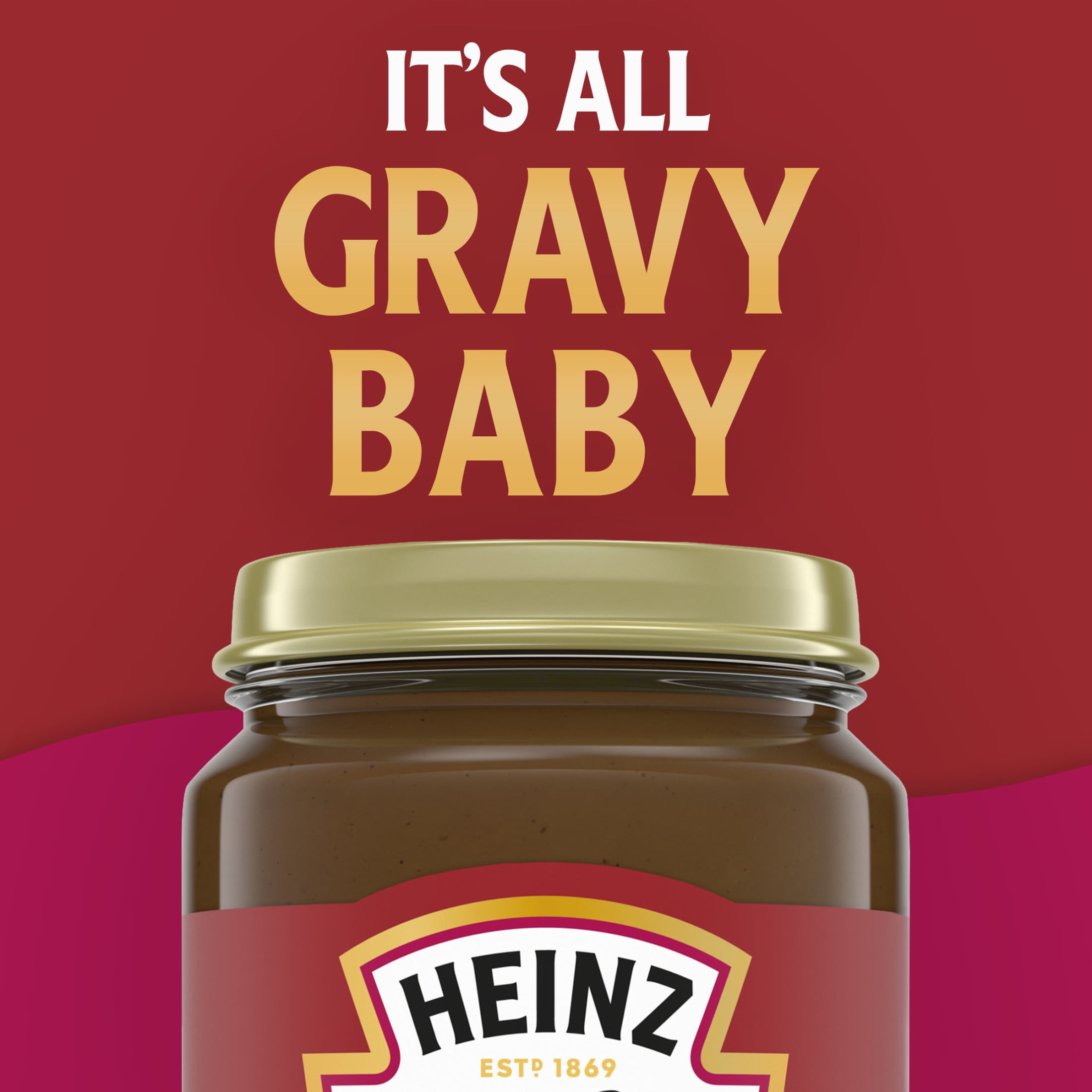 (12 pack) Heinz HomeStyle Au Jus Gravy, 12 oz Jar