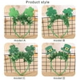 thumbnail image 5 of MXTPOV St.Patrick's Day Headbands, Green Shamrock Hats Headband, St Patricks Day Decorations Headwear Accessories, Glitter Hair Bands for Party Adults, 5 of 5