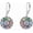 chakra, variant on Mandala Chakra Earrings for Women 925 Sterling Silver 7 Chakra Yoga Lotus Dangle Earrings Chakra Jewelryfor Women