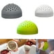 thumbnail image 1 of Fiudx Colador de Alimentos Multifuncional, Tamiz para Conservas con Cúpula Verde, Agarre Ergonómico Suave, Ideal para Té, Sopas y Mermeladas, Fácil de Limpiar, Diseño Compacto, Tamaño 7,5 X 5 Cm, 1 of 7