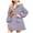 Purple, variant on newwalpole Girl's Long Winter Warm Parka Sherpa Trimmed Collar Puffer Ski Jacket Coat Black for Size 4-5 Years
