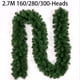 thumbnail image 4 of Christmas Green Cane Ribbons Garland DIY Xmas Tree Ornaments Green Cane Ribbons Wreath Hanging Pendent Home Party Decoration, 4 of 5