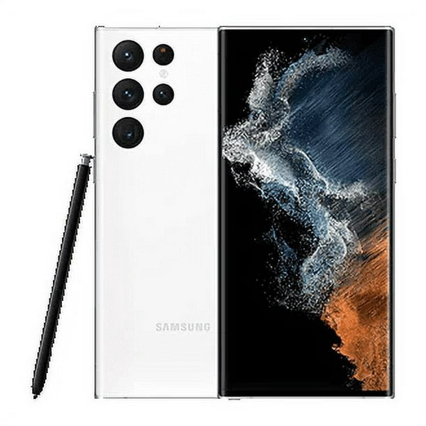 Like New - Samsung Galaxy S22 Ultra 5G 512GB - Phantom White - Unlocked