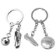 thumbnail image 1 of Mini llavero de fútbol lindo para hombres, mujeres, niños y niñas, suministros de favores de fiesta de fútbol de la Copa Mundial MFZFUKR CPB-CJZ839-1, 1 of 5