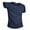 Navy Blue, variant on Spandex Shirts Anti Dirty Stain Proof Polyester Basic Layer Spandex Shirts for Sports - White - XXL