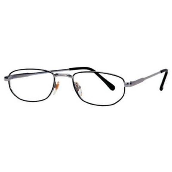 Triumph Optical Glen Mens Eyeglasses Antique Silver & Matt Black
