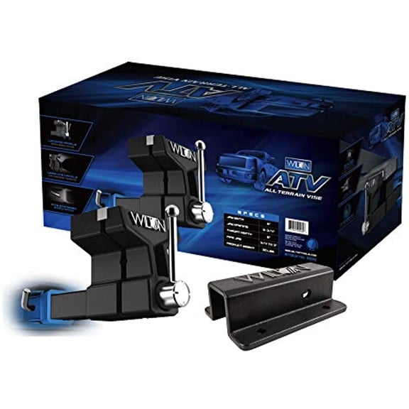 Wilton 10010 6 Inch Jaw ATV All Terrain Steel Base Anvil Hitch Mounted Vise