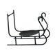 thumbnail image 5 of Adorno para decoración de la moda decoración del candelabro forma de trineo para el pasillo de restaurantes para de apartamentos Negro, 5 of 9