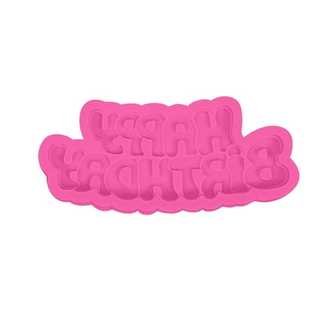

Happy Birthday Cake Mold Silicone Letter Mold and Number Chocolate Sales Today Clearance