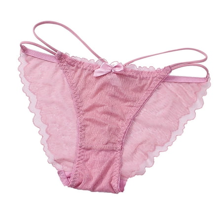 

Plus Size Panties for Women Breathable Panties Crotch Romper Onesie High Rise Tummy Control Lingerie T-Back Thong G-String Underpants Sexy Panties Underwear With Anti-Chafing Property