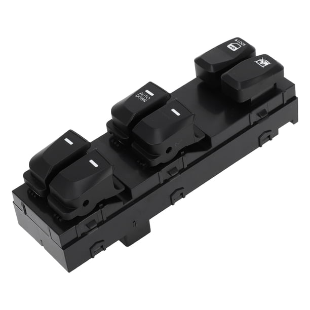 Interruptor de ventana eléctrica Unique Bargains No.935702S1509P para el lado del conductor delantero izquierdo para Hyundai Tucson 2010-2015 Negro