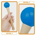 thumbnail image 2 of Minkissy 1 Set Blue Rubber Sound Bowl Mallets For Crystal Singing Bowl Suitable For Adults And Kids, 2 of 8