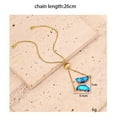 thumbnail image 2 of Enchanting Gold Chain Butterfly Bracelets Of Iridescent Wings, 2 of 5