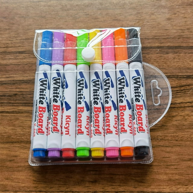 Aodebiao Liquid Erasable Chalk Markers Pens - Colors Washable & Wet Erase Neon Makers for Blackboard, Chalkboard Signs, Glass Window, Graduation Celebration School Kids Art for Cars