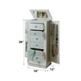 thumbnail image 3 of Talor White Finish Jewelry Armoire, 3 of 4
