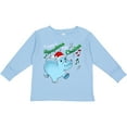 thumbnail image 3 of Inktastic I Want a Hippopotamus for Christmas Hippo in Santa Hat Boys or Girls Long Sleeve Toddler T-Shirt, 3 of 5