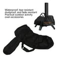 thumbnail image 2 of Pizza Oven Cover Oxford Cloth Waterproof Dustproof Outdoor Pizza Oven Dust Cover with Handle for Ooni Karu 12 Black, 2 of 7