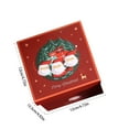 thumbnail image 3 of TopLLC Christmas Decorations, Christmas Ornaments Christmas Gift Box Packaging Box Candy Small Gift Packaging Box Christmas Gift Holiday Gift Packaging Gift With Handbag Paper packaging box, 3 of 7