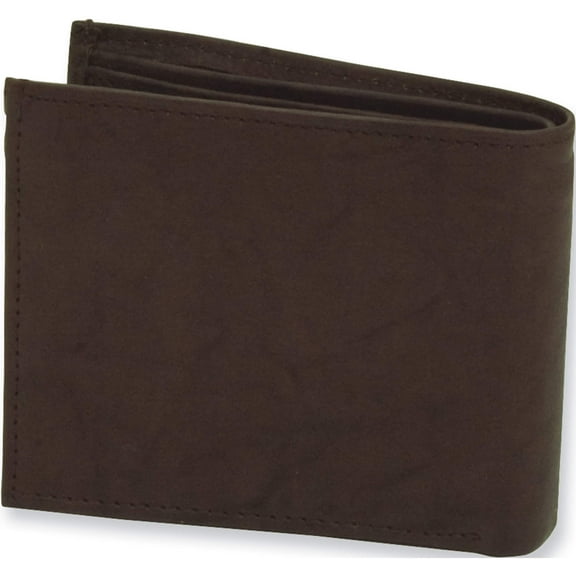 Fashion Men's Brown Leather Bi-Fold Wallet (9.5 X 3.5) Made In India gp2052