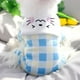 thumbnail image 2 of Camisa a cuadros para cachorros, sección de primavera fina, ropa para perros, chaleco transpirable de peluche que jersey de oso, ropa suave para mascotas de cuatro patas, 2 of 4