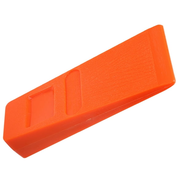 TABLZONE Garden Tree Cutting Wedge, Orange ABS, Sturdy and Reusable Logging Tool
