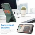 thumbnail image 2 of Dteck Galaxy A42 5G Case Card Holder Wallet Shockproof Protective Cover with Card Slot and Slim Purse Leather Case for Samsung A42 5G (Green), 2 of 6