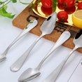 thumbnail image 6 of Grapefruit Spoons Stainless Steel Grapefruit Spoon Serrated Edge Stirring Spoon for Coffee Soup Sugar Dessert Seasoning, 6 of 19
