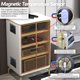 thumbnail image 4 of SCCCF Sistema de ventilador de refrigeración para gabinetes silenciosos USB de 120 mm de 6 pulgadas con control de termostato ajustable de 0-60 ℃, para gabinetes AV de cine en casa, caseta para planta, 4 of 5