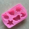 thumbnail image 3 of Wei baking tools halloween diy cake decoration plastic cookie mold ghost pumpkin bat skull coffin holiday fruit square shell mold, 3 of 4