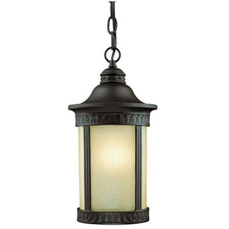 Westinghouse 67545 Craftsman / Mission 1 Light Outdoor Pendant from the Castle I