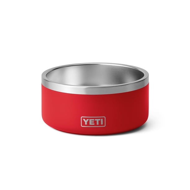 Cuenco para perros YETI Boomer 4 de acero inoxidable, 32 oz/946 ml, Rescue Red