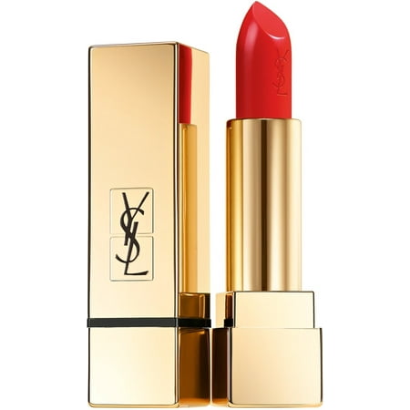 YVES SAINT LAURENT Rouge Pur Couture Pure Colour Satiny Radiance Lipstick, [16] Rouge Roxane 0.13
