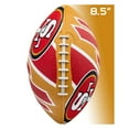 thumbnail image 6 of Franklin Sports NFL San Francisco 49ers Football - Youth Football -  Mini 8.5" Rubber Football - Perfect for Kids - Team Logos and Colors!, 6 of 7
