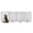 8-Panel White, variant on PETMAKER 5-Panel Freestanding Dog Gate - 91x24-Inch Foldable Indoor Pet Fence (Brown)