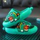 thumbnail image 1 of Pantuflas suaves y elásticas que no huelen mal para niños, sandalias de verano antideslizantes con suela gruesa y punta cerrada de dinosaurio, 1 of 6