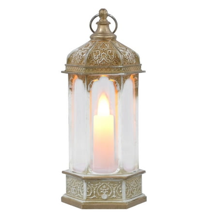 

NUOLUX Ramadan Candle Lantern Creative Ramadan Lamp Delicate LED Night Lamp Decor