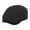Back Buckle Black, variant on Men's Cotton Flat Cap Summer Newsboy Beret Ivy Gatsby Cabbie Driving Hat (Solid Army Green)