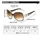 thumbnail image 2 of Worallymy gafas de sol ovaladas para mujer montura de resina gafas de verano gafas de moda para mujer sólido Worallymy JD735802876, 2 of 5