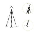 thumbnail image 6 of MAGIDEAL 3 s Flower Pot Chain Bird Cage Hanger Hanging Chains with Hooks Plant Hanger Black B, 6 of 8