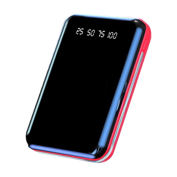 HOMBOTI 20000mAh Mini Power Bank Portable Charger USB-C in and Out Fast Charging Battery Pack LED Flashlight Power Digital Display