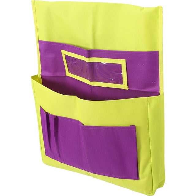 YSNOOWE Sac de Rangement pour Dossier de Chaise de Rentrée Scolaire Violet pour Utilisation en Déplacement Lot de 1