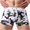 White, variant on Mens Swimming Trunks Briefs, Swim Shorts Men Hawaiian Printed Board Shorts Elastic Waist Swim Trunks with Pockets Beach Surfing Boardshorts Summer Casual Sports Running Short Pants Beachwear