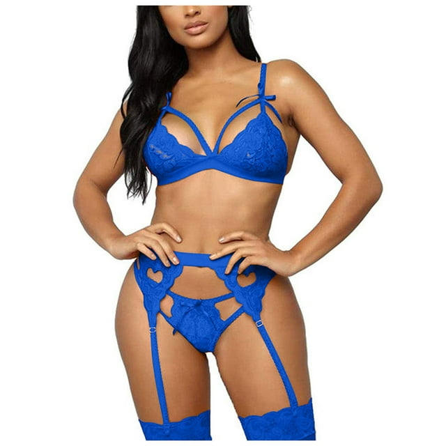 Lingerie for Women Erotic Lace Strap Garter Belt Fashion Set