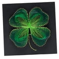 thumbnail image 1 of yuksok Art DIY Guirlande de Fleurs Chanceuses Vertes 4 Feuilles, 1 of 9