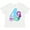 AA-White, variant on Inktastic Fourth Birthday Mermaid Girls Toddler T-Shirt
