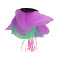 thumbnail image 4 of Suodoka Glowing Silicone Lotus Flower Aquarium Decoration for Fish Tank, Artificial Floating Water Plant Decor Ornament, Purple, 4.7 inches / 12 cm, 4 of 9