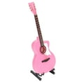 thumbnail image 1 of Musical Instrument Model,Guitar Model Pink Beech Pink Guitar Model Guitar Instrument Model Built for the Future, 1 of 8