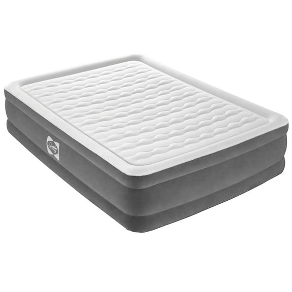 Sealy Tritech Queen 22" Air Mattress with Built-In AC Pump, Durable Inflatable Bed with Carry Bag