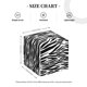 thumbnail image 4 of Balery Zebra Porta Pañuelos de Cuero con Estampado – Funda Moderna Cuadrada para Caja de Pañuelos, Dispensador 5x5x5'', 4 of 7