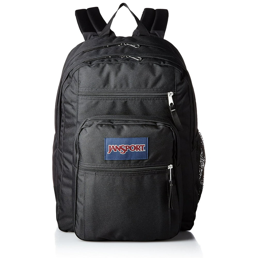 JanSport - Big Student Backpack - Black - JS00TDN7008 - Walmart.com ...